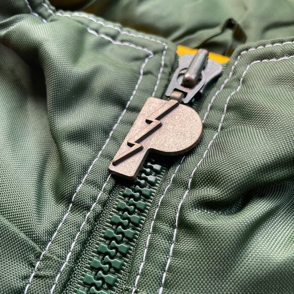 Vintage Green Bay Packers Pro Player Jacket Insulated NFL Retro Men’s XL - Picture 5 of 10